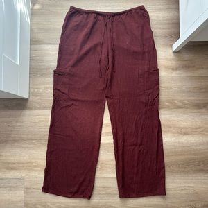 h&m linen pants